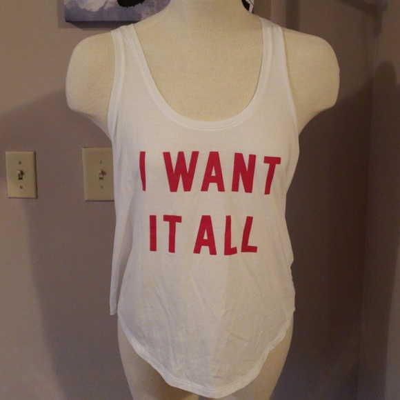 Victoria's Secret Tops - VICTORIA'S SECRET- I Want It All tank size L Victoria's Secret Tops - VICTORIA'S SECRET- I Want It All tank size L